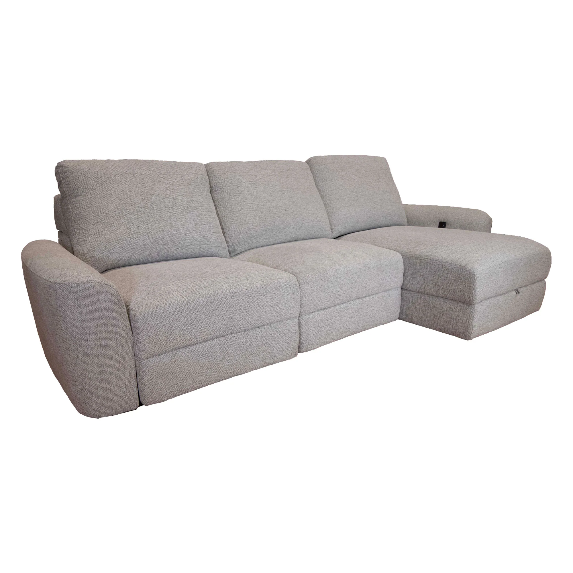 Catori 3 Piece Power Sliding Sectional - Image 6
