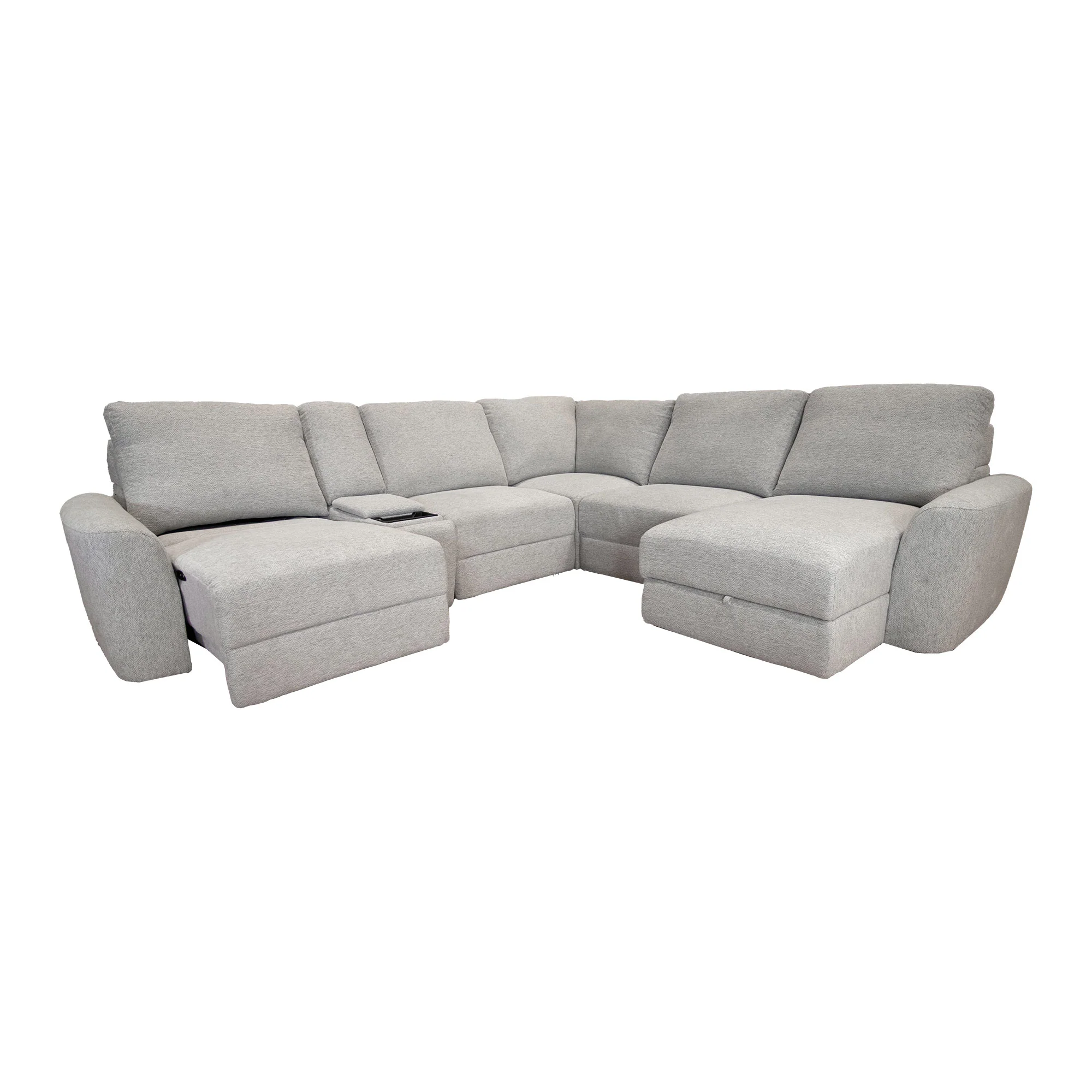 Catori 6 Piece Power Sliding Sectional - Image 6