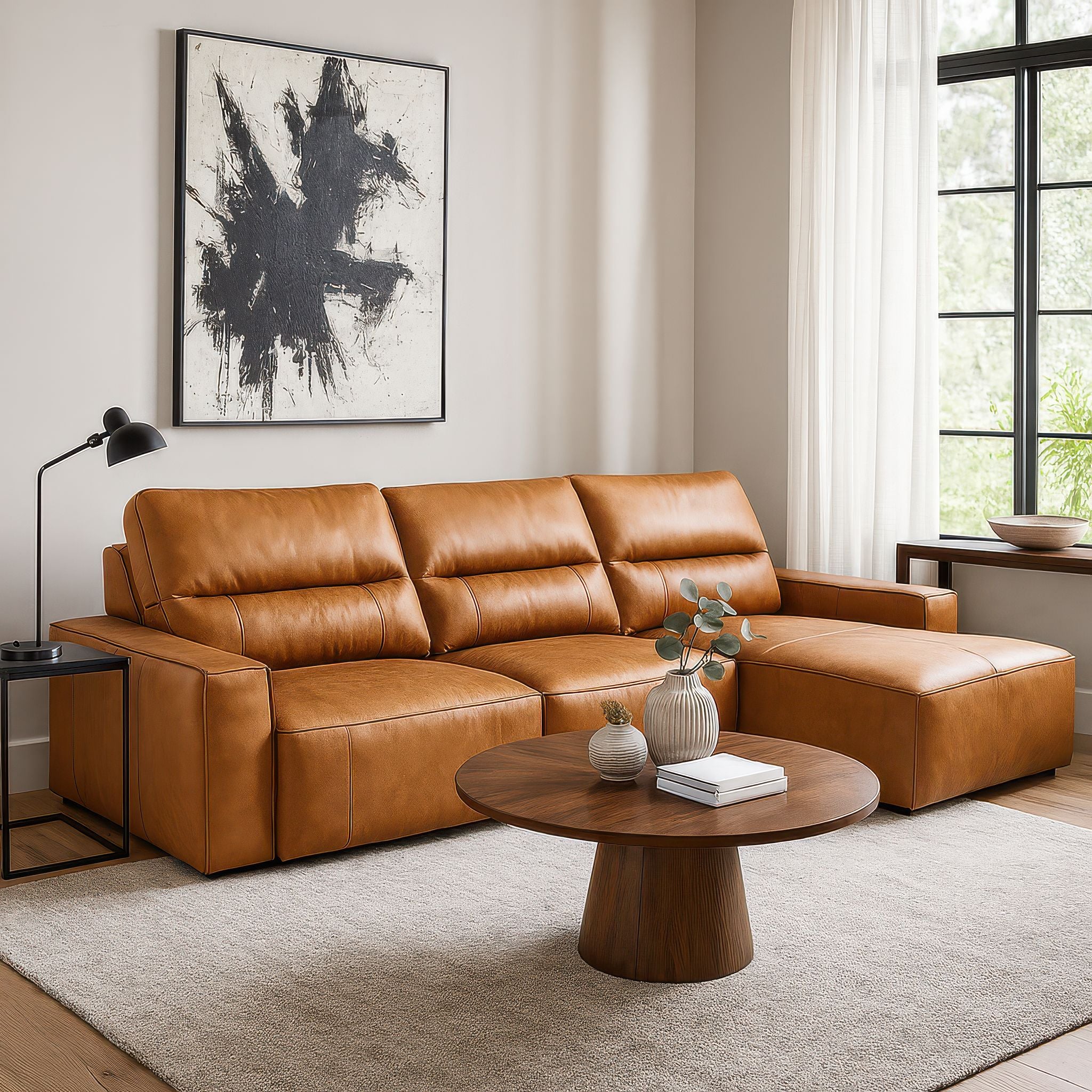 Cavalier 3 Piece Power Sliding Sectional - Image 2