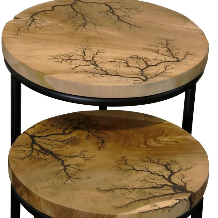 Winter Road Nesting Tables - Image 2